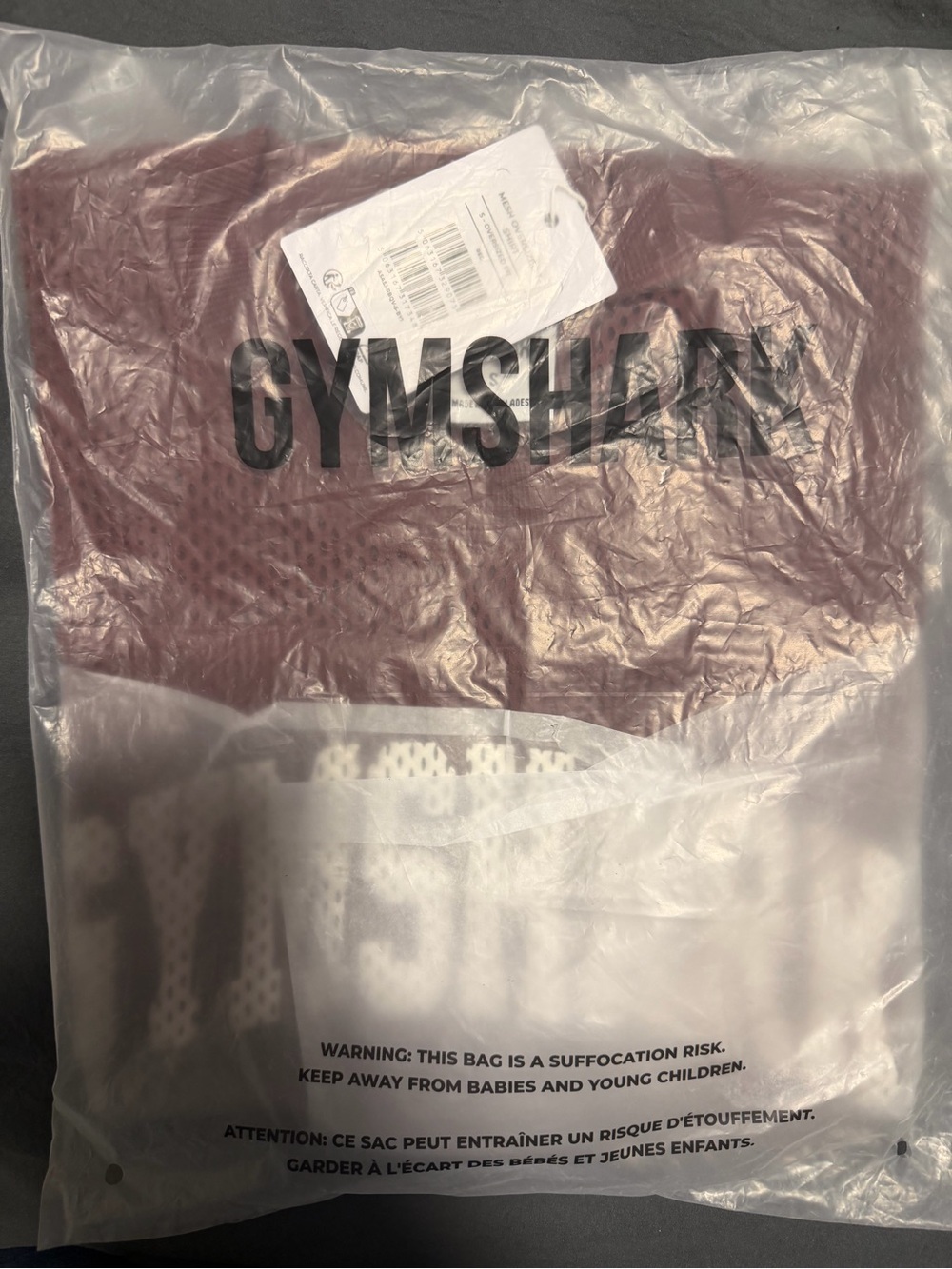 NWT-Gymshark Mesh Oversized T-shirt - Picture 2 of 3